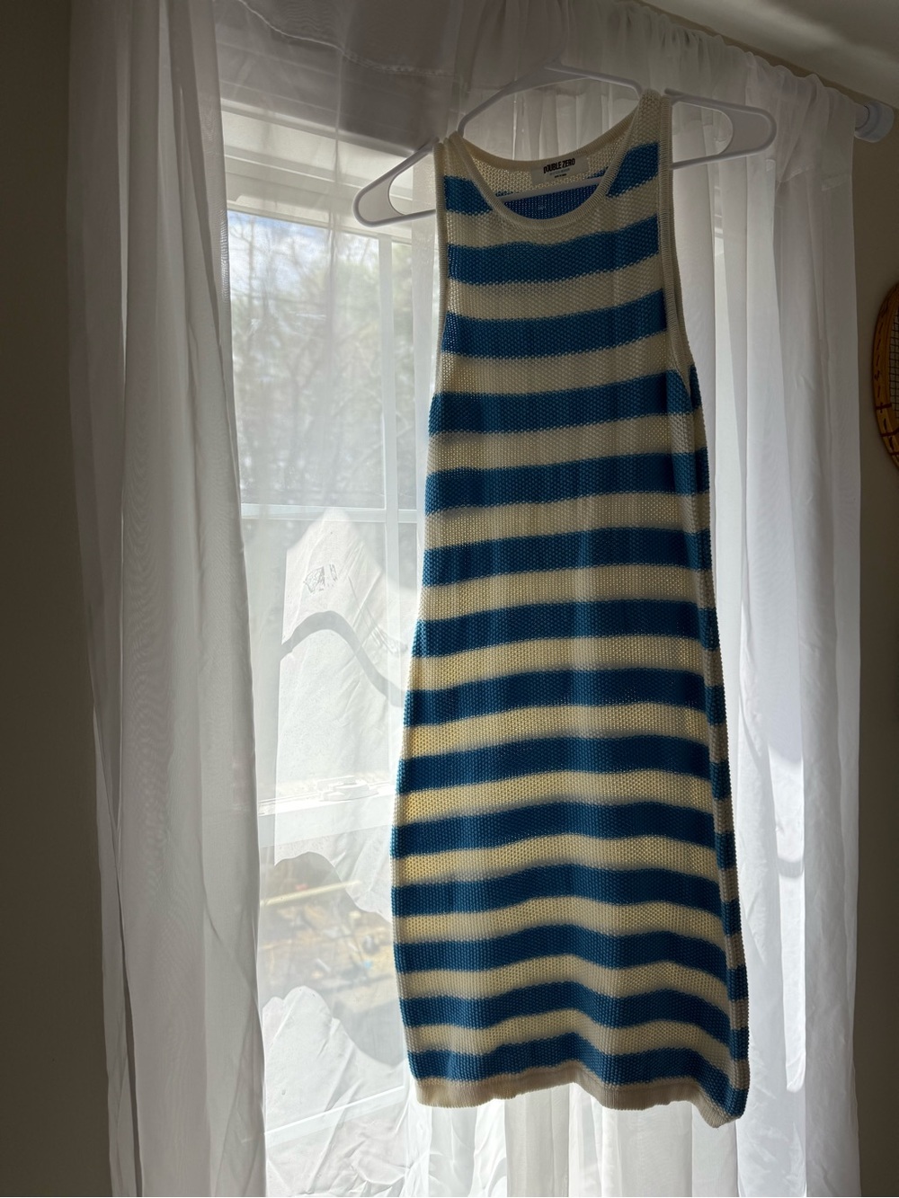 Striped Knit beach cover up - Picture 2 of 3